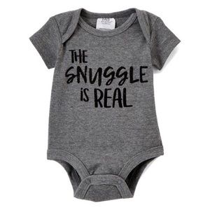 NWT The Snuggle Is Real Onesie
